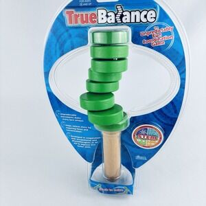 True Balance Coordination STEM Wooden Game Toy Green Fine Motor Skills By Excite
